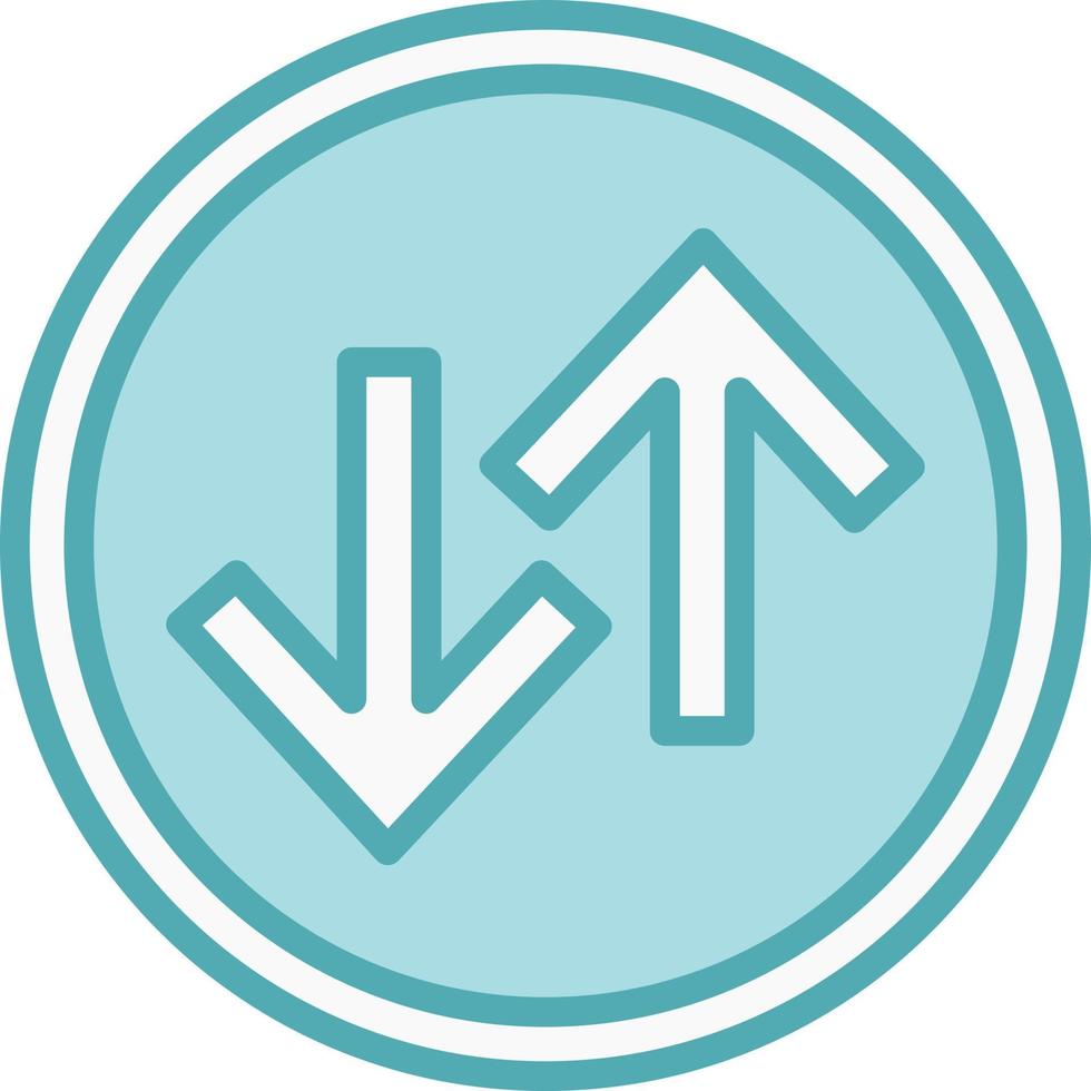 Up Down Arrow Vector Icon