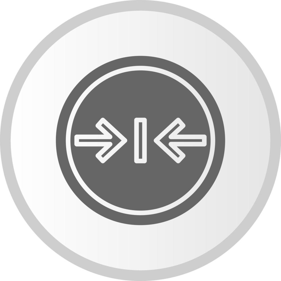 Narrow Arror Vector Icon