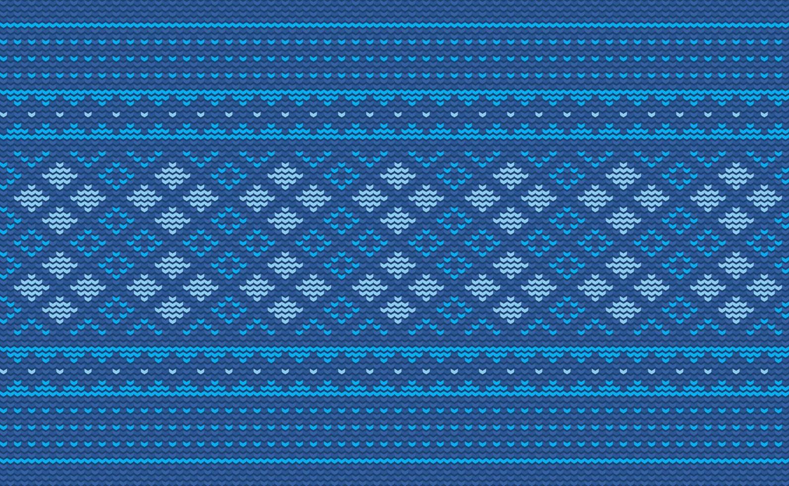 Crochet pattern, Vector cross stitch knitting background, Knitted ethnic decorative square style