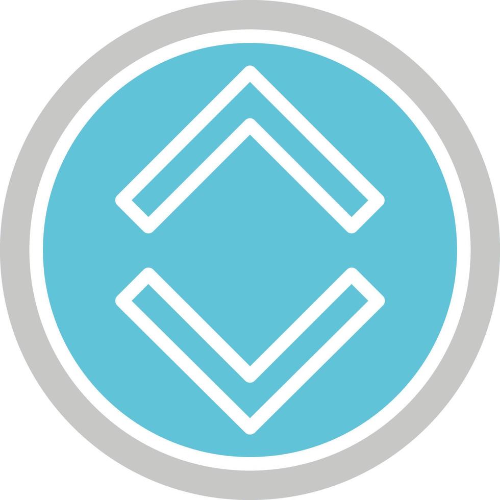 Up And Down Arrow Vector Icon