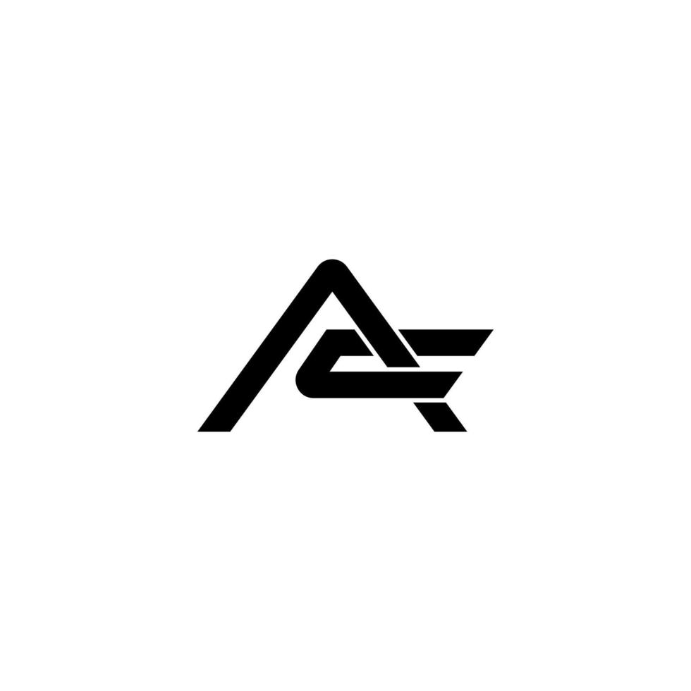 AC Logo Monogram Letter Icon Vector Template