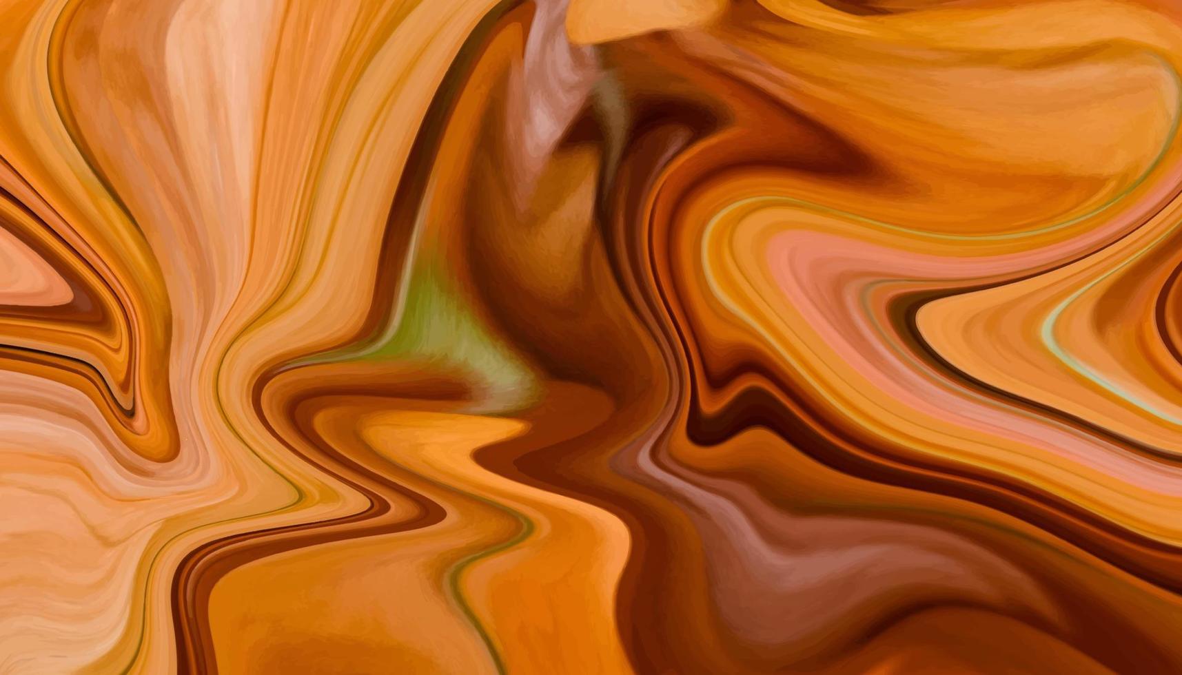 Modern and trendy abstract colorful liquid marble paint background vector