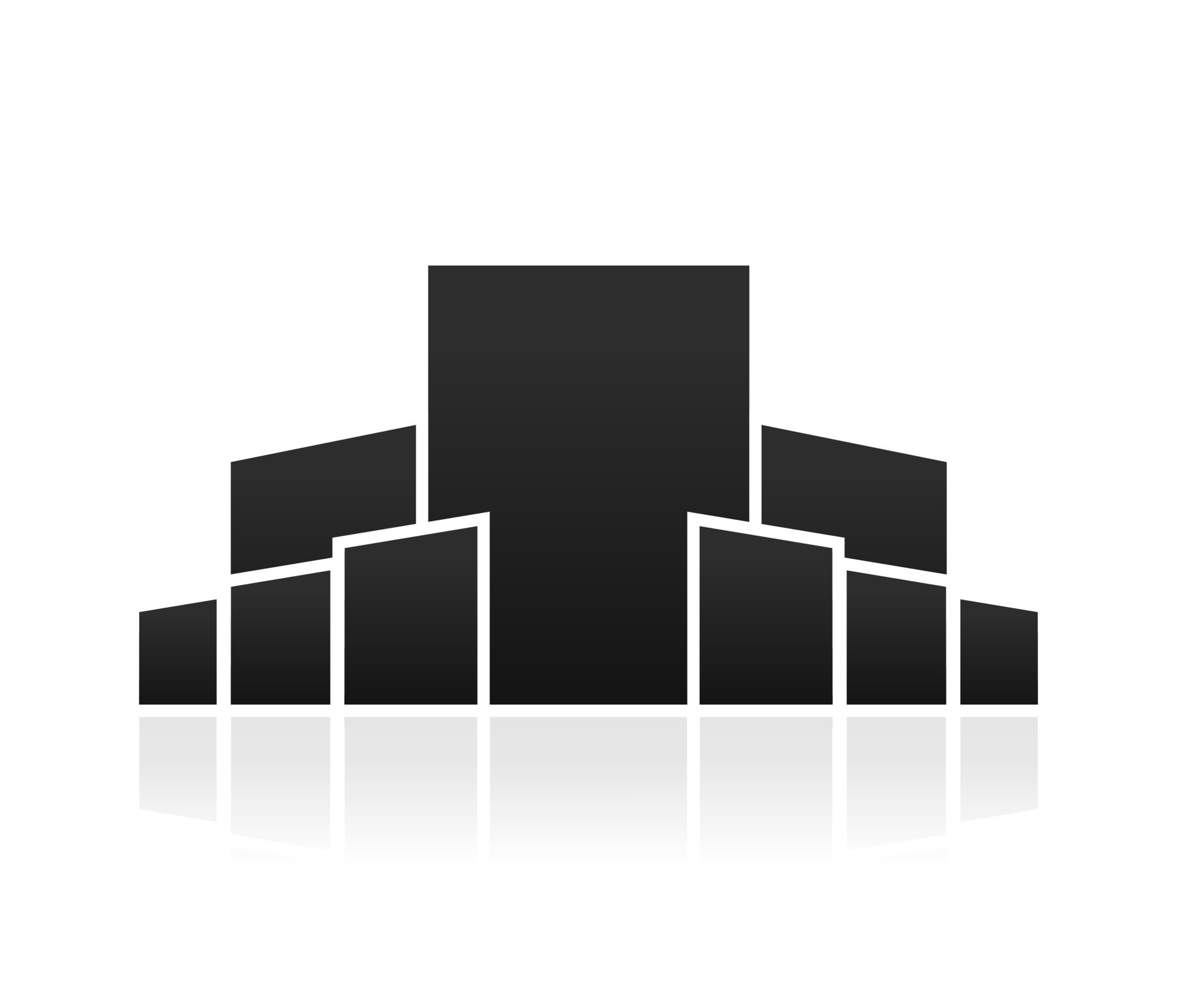 vertical form collage concept, Vector rectangular collage mosaic grid