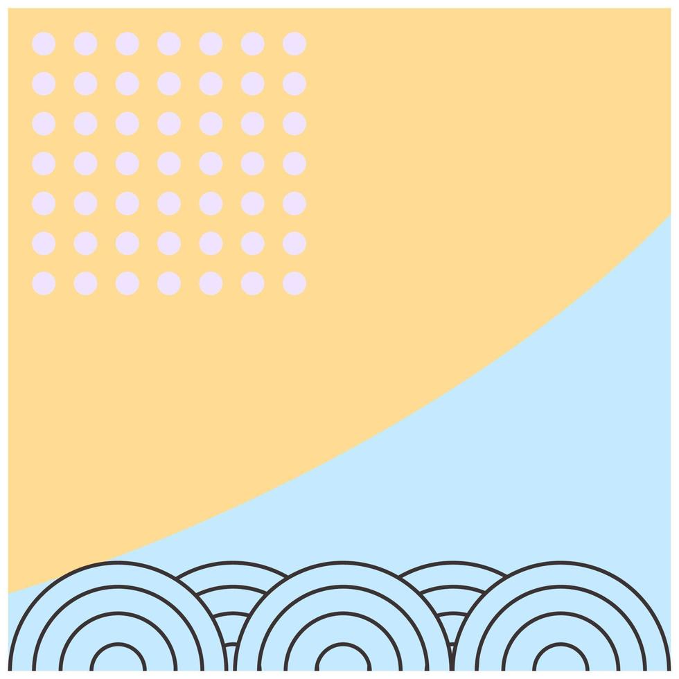 vector banner background square social media post