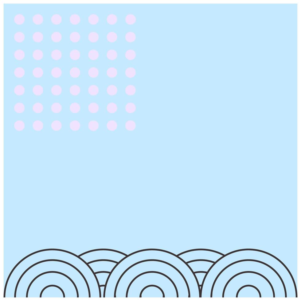 vector banner background square social media post