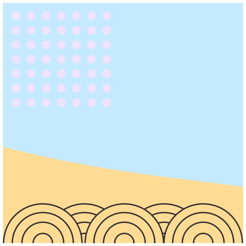 vector banner background square social media post