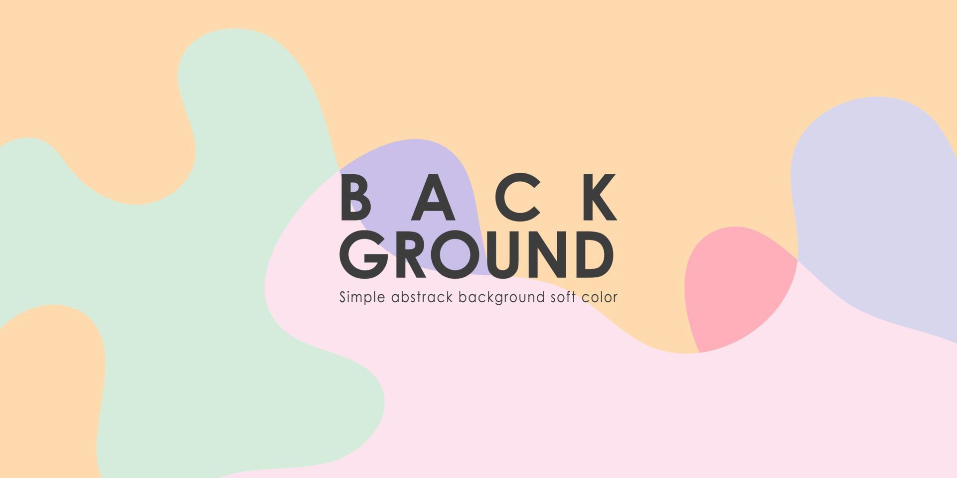 background banner with soft color vector