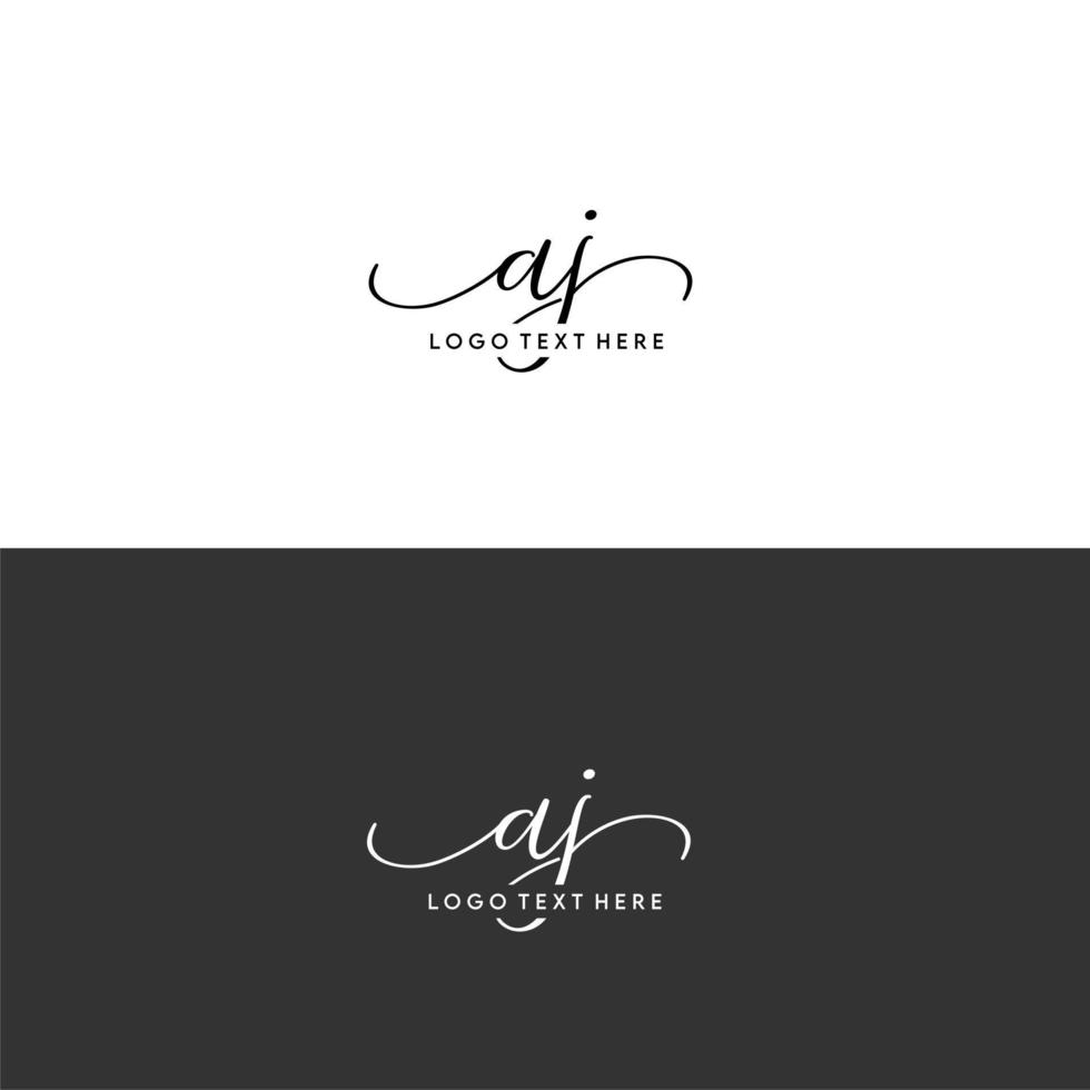 AL initials letter logo, AL signature, AL monogram, AL initials vector