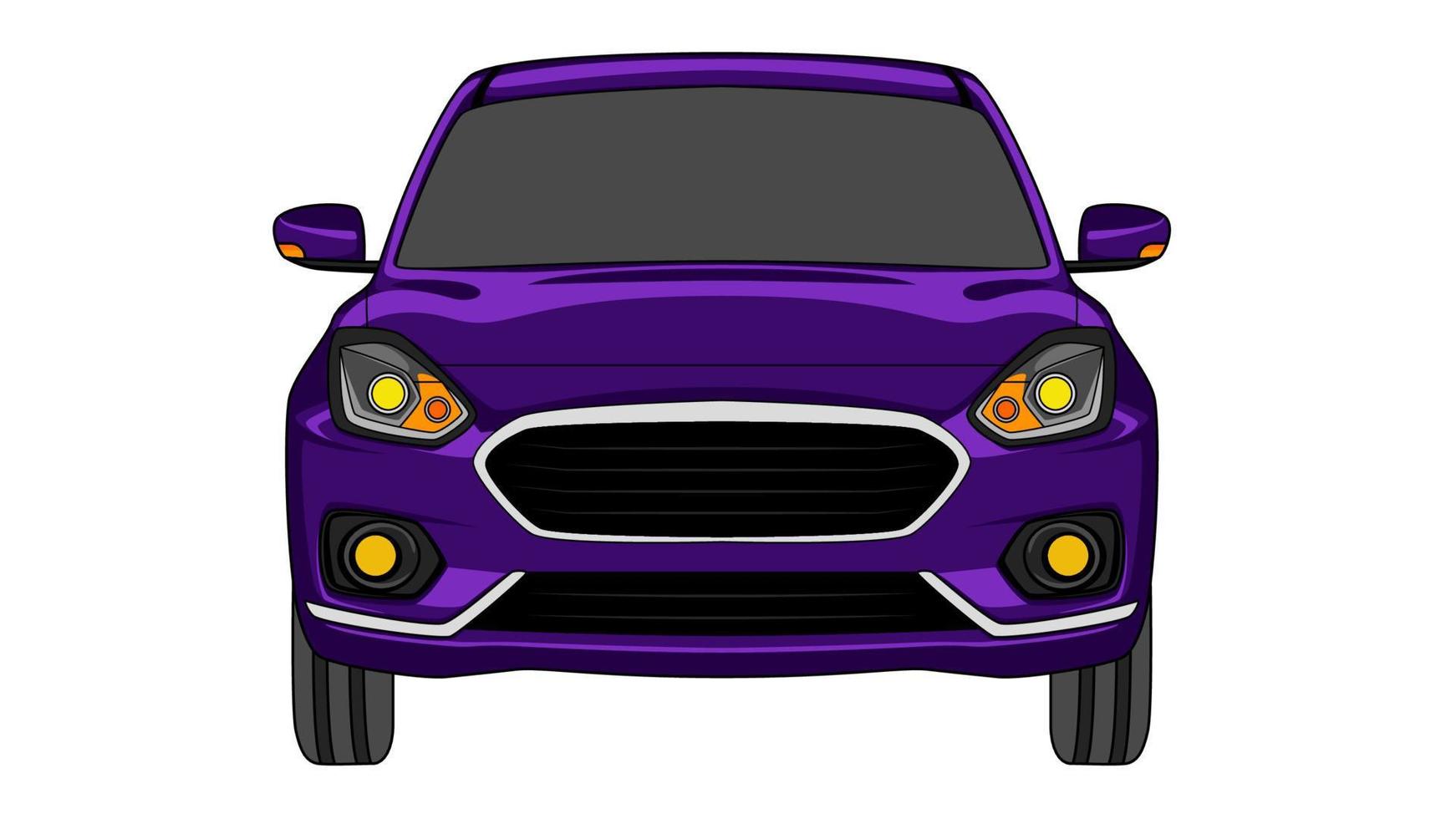 premium sedan car vector, sedan car vector illustration in flat style.