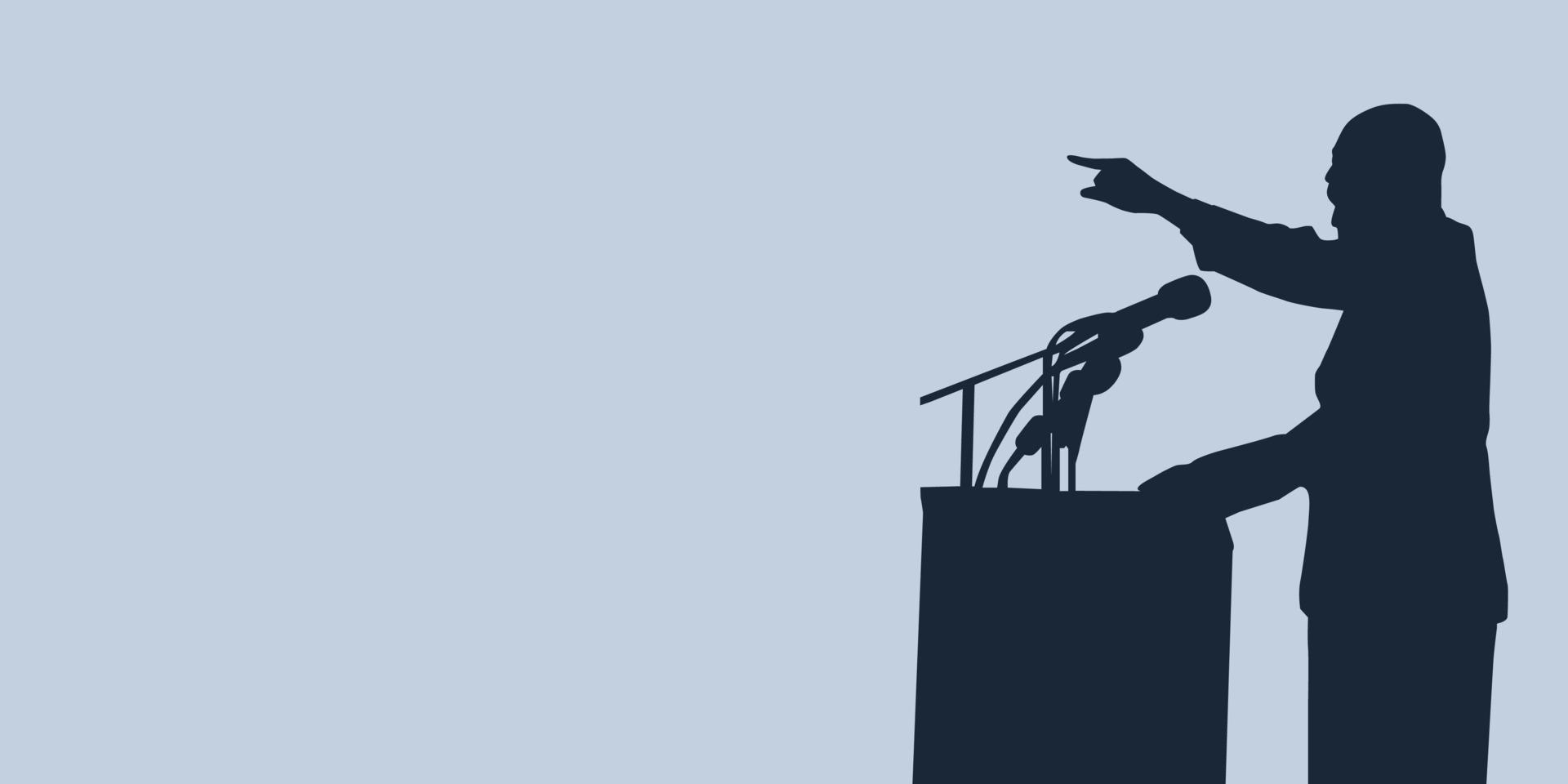 Martin Luther King Day flyer, banner or poster. Vector illustration with copy space for text.