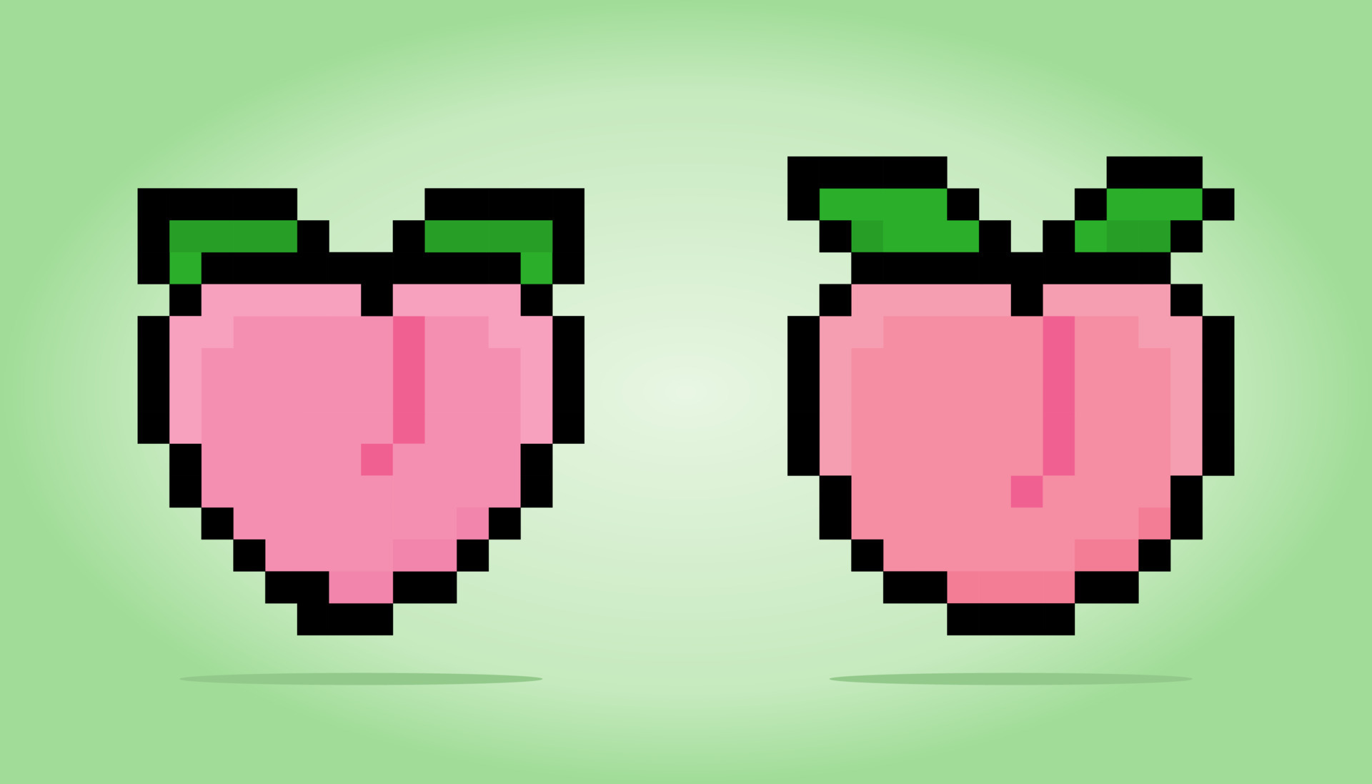 8bit Pixel Fruit 