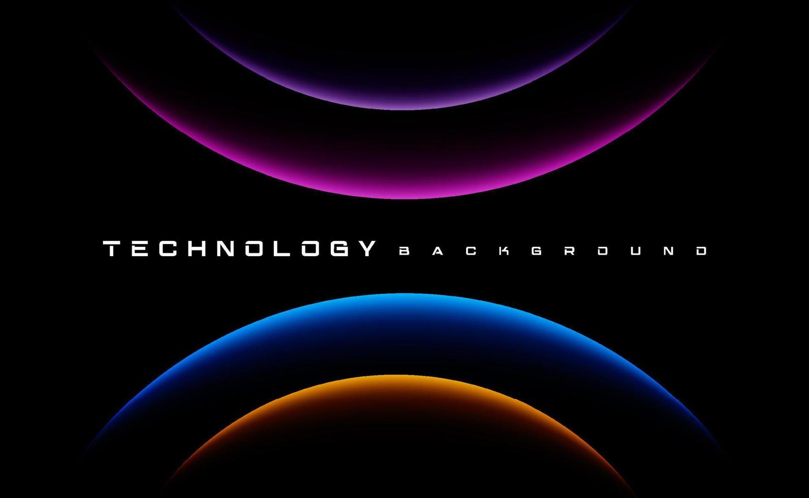 Digital technology worldwide global network internet connection colorful background, Abstract cyber tech futuristic, Shape blue purple pink orange light, Ai big data Innovation, illustration vector