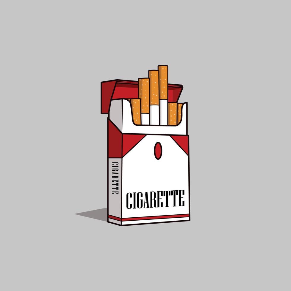 Cigarette The Illustration vector