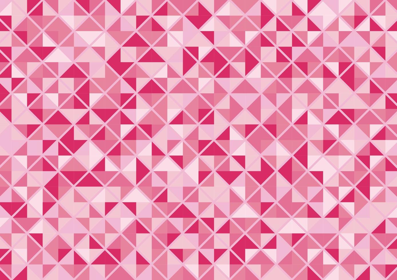 fondo de triángulo rosa abstracto aleatorio moderno vector