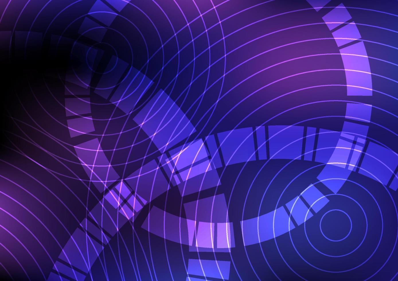 Abstract Echo Digital Purple Sonar Wave Circles Background 16413435