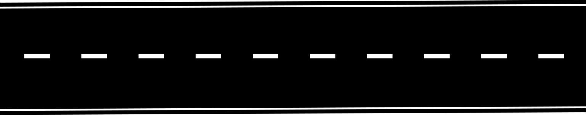 straight road icon vector illustration