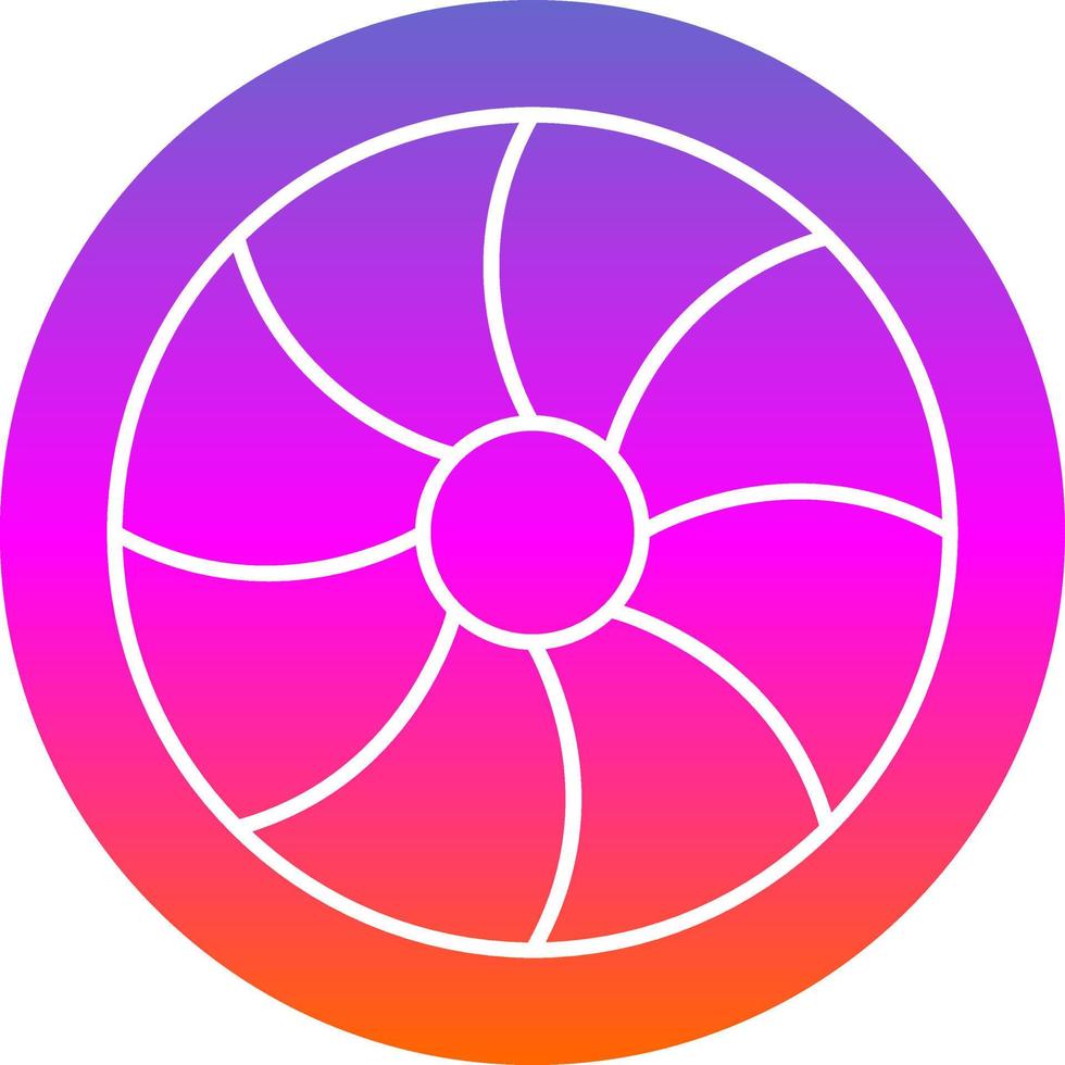 Turgo Turnbine Vector Icon Design
