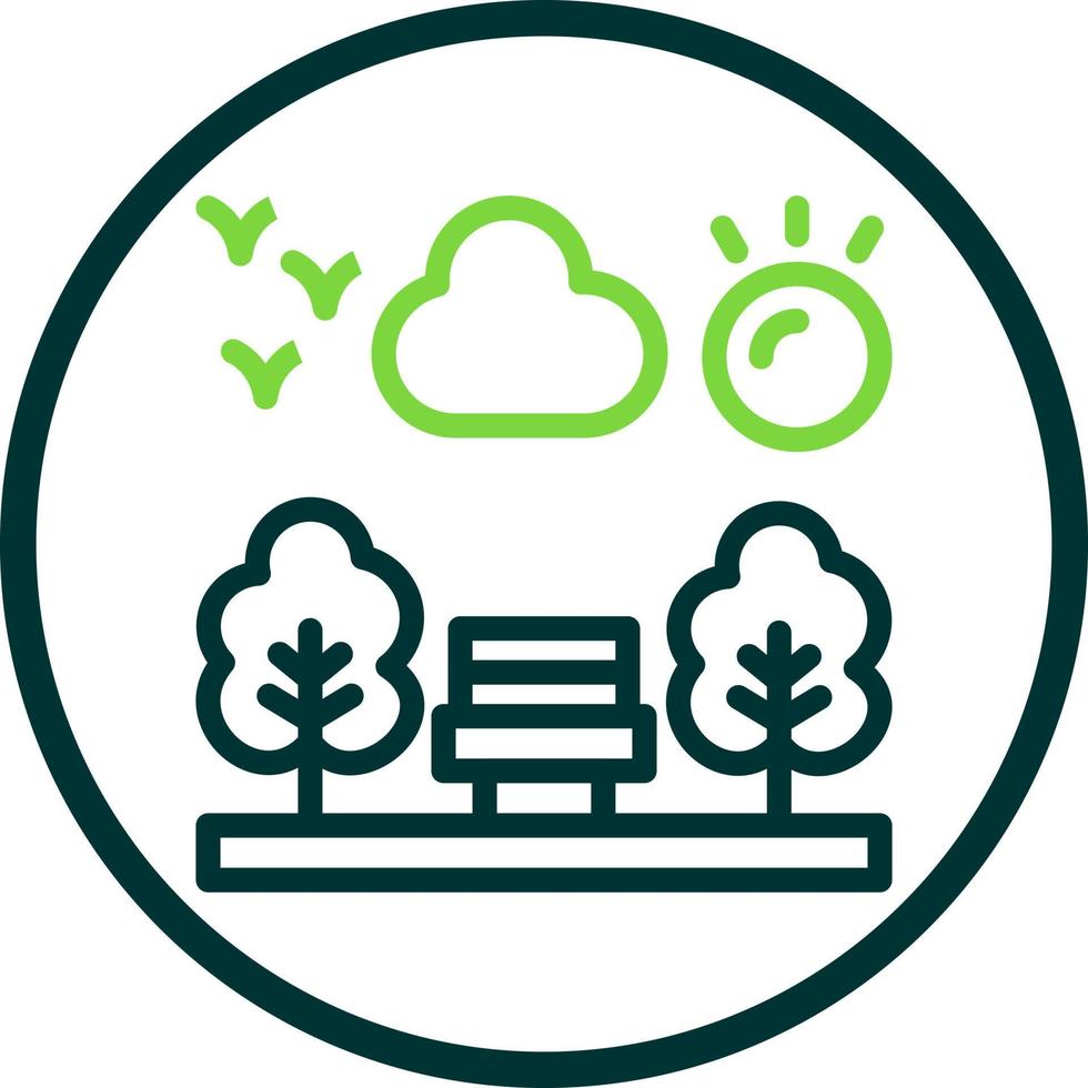 Park Vector Icon Design