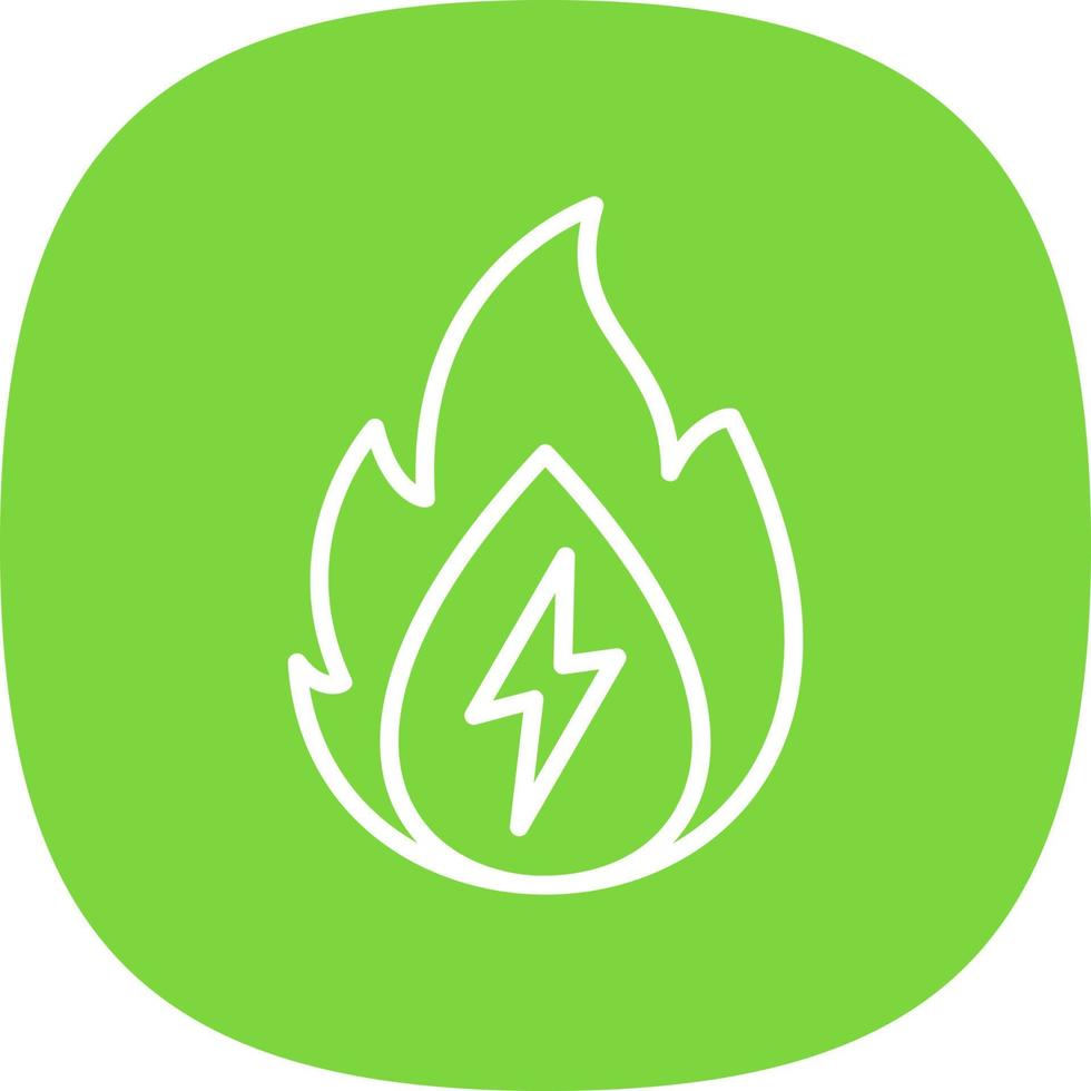 Heat Energy Vector Icon Design