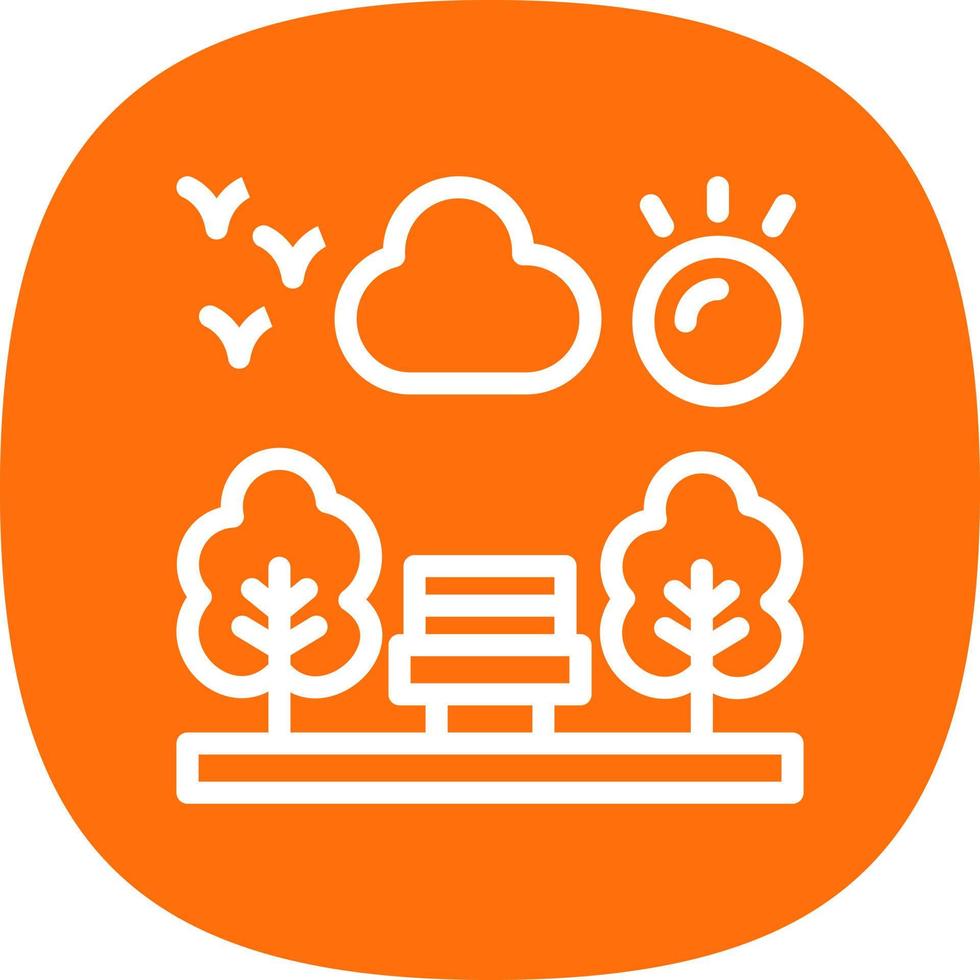 Park Vector Icon Design