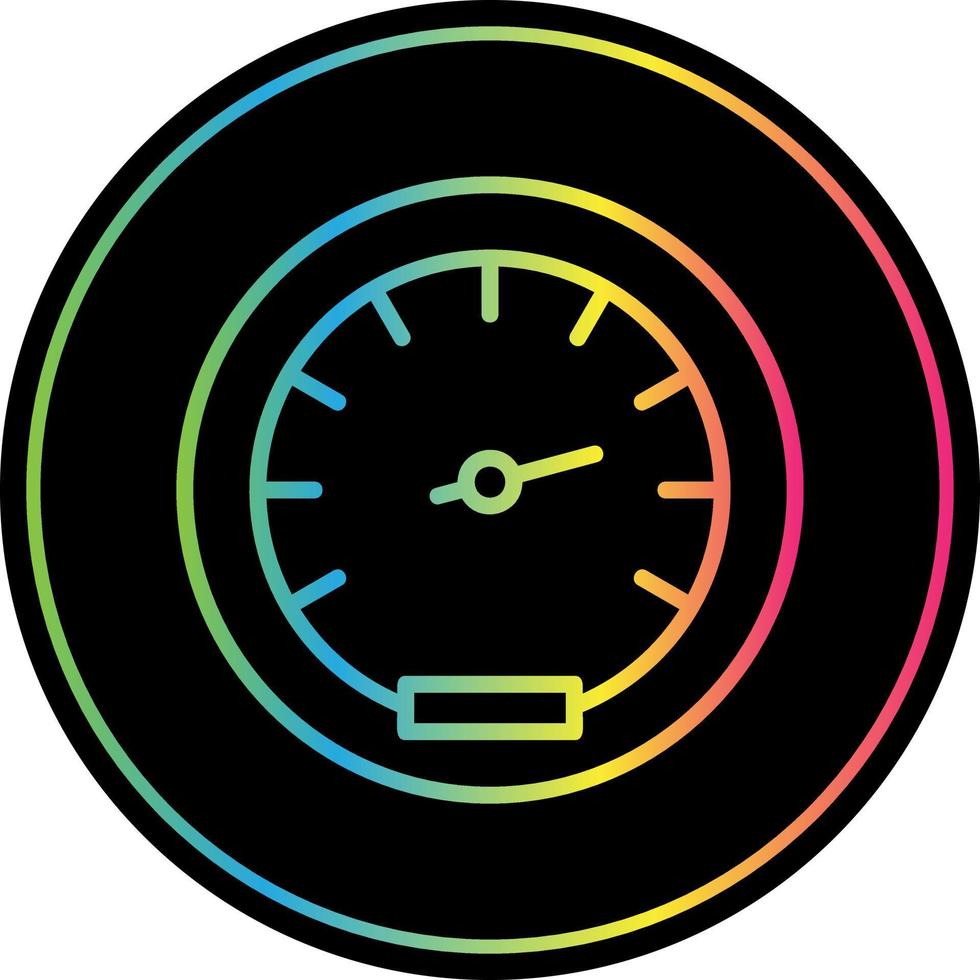 Speedometer Vector Icon Design