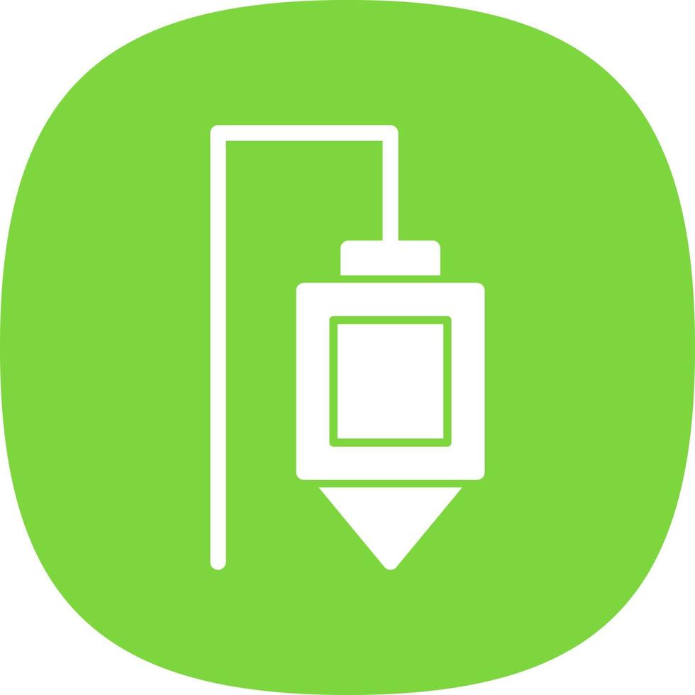 Plumb Bob Vector Icon Design