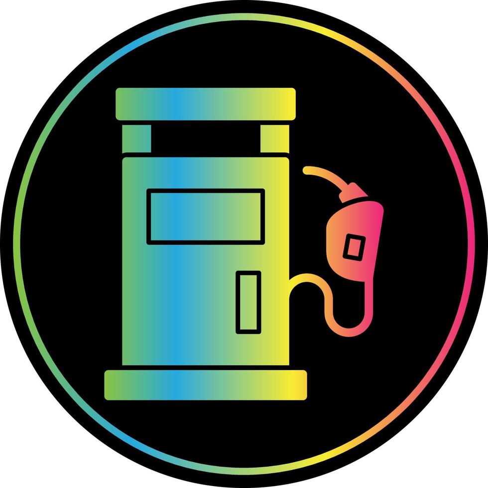 Fuel Station Vector Icon Design