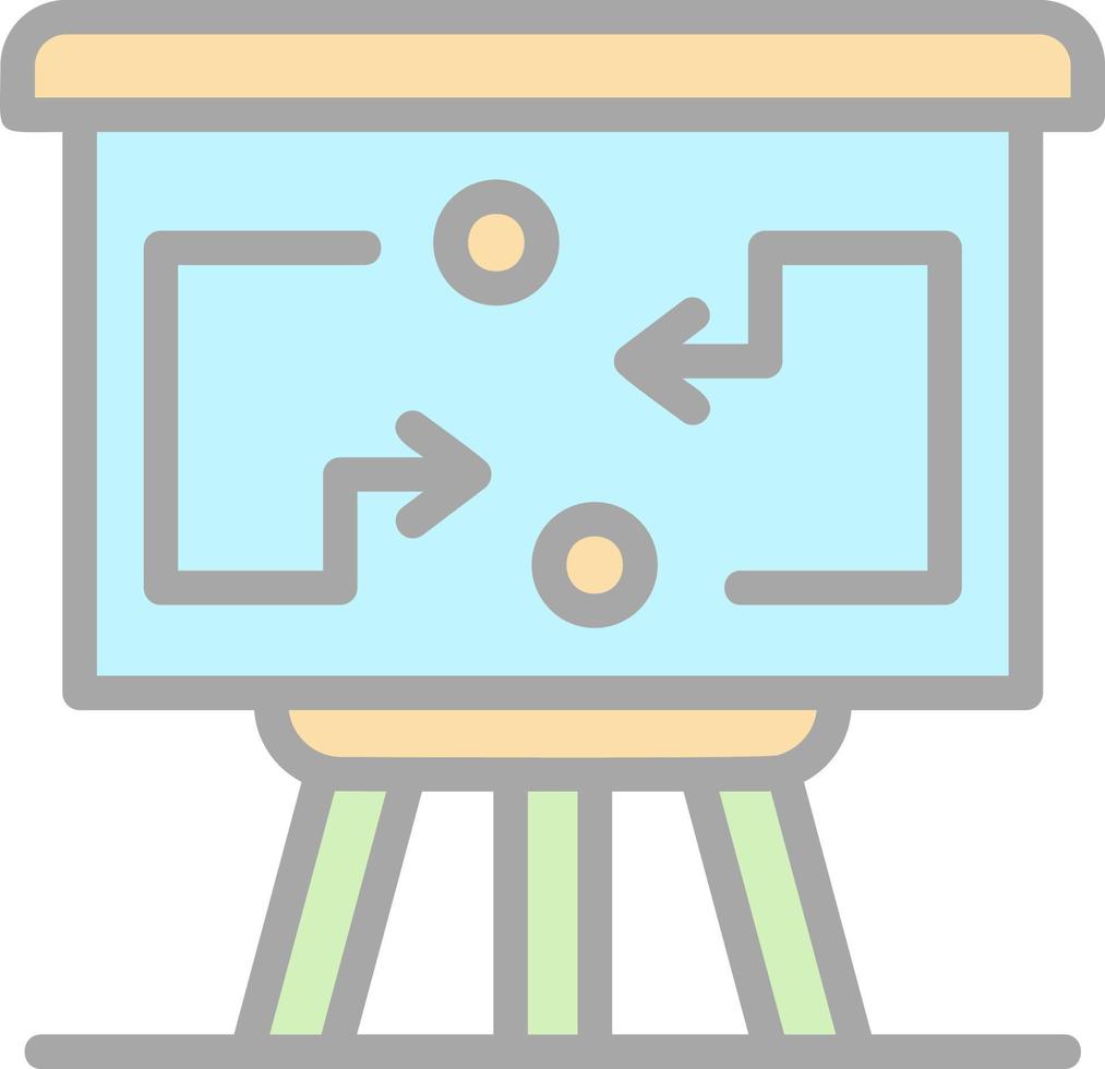 Workflow Vector Icon Design
