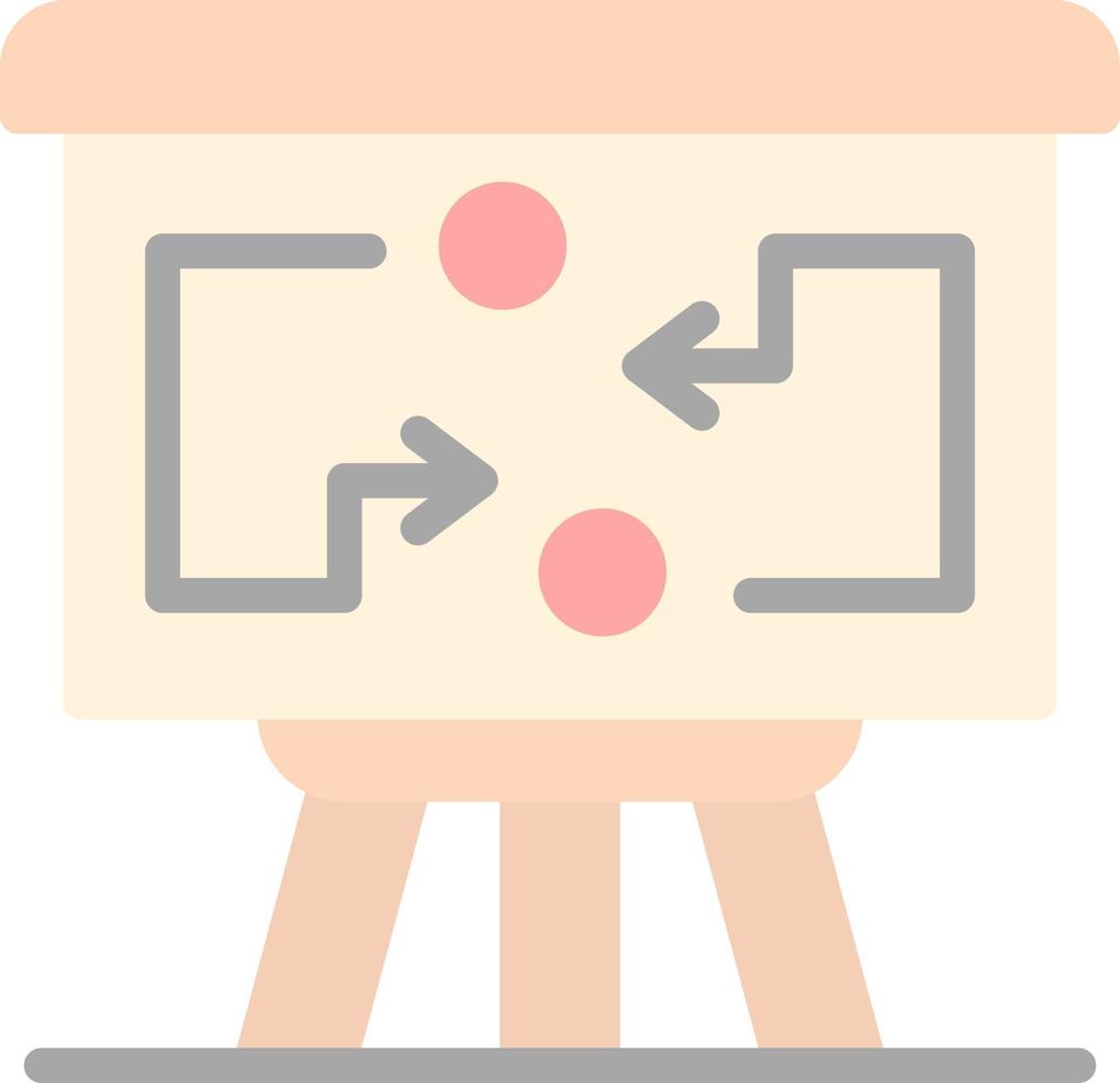 Workflow Vector Icon Design