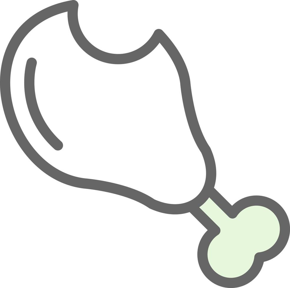 Chicken Vector Icon Design