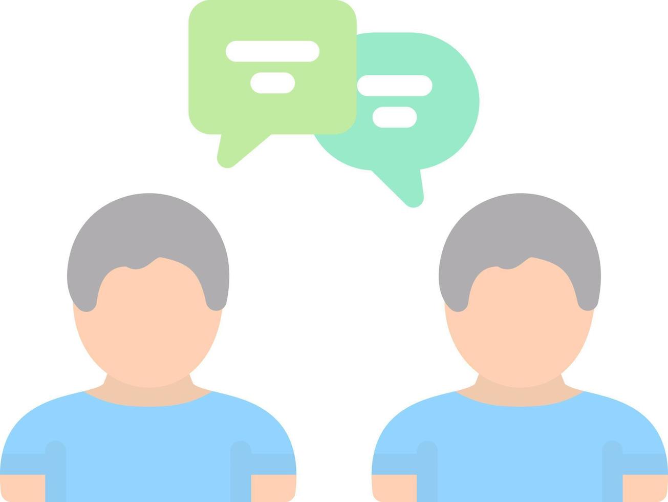 Discussion Vector Icon Design