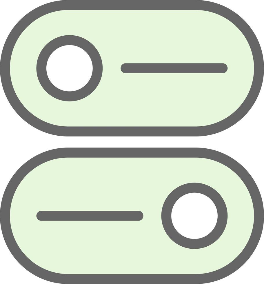 Toggle Vector Icon Design