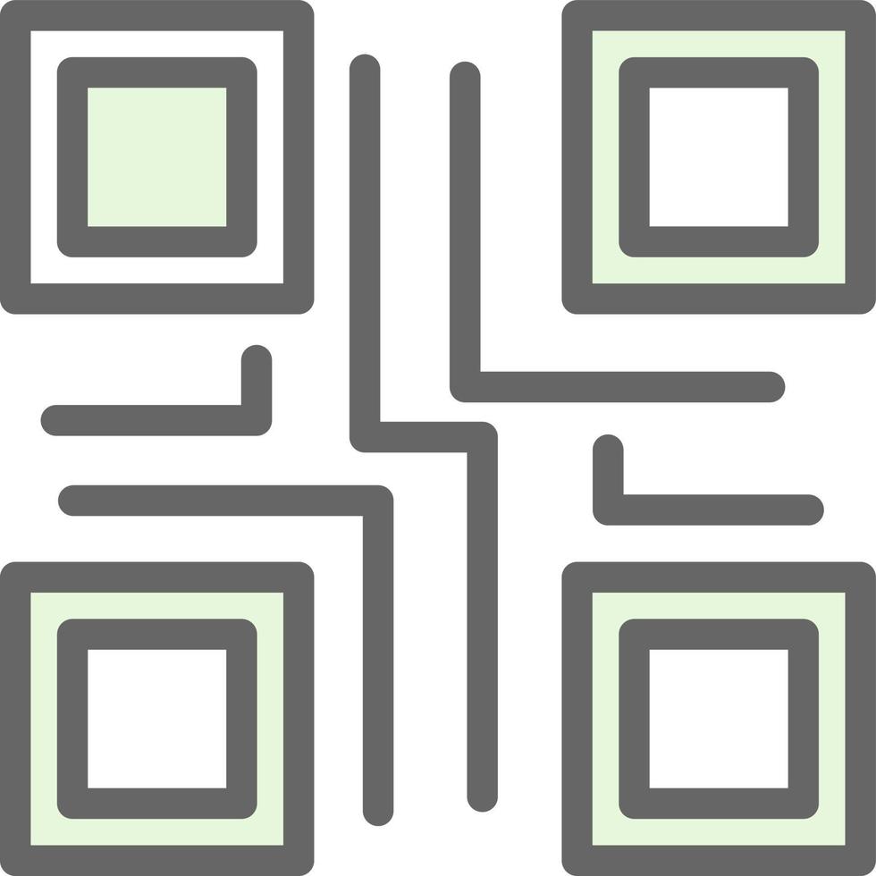 Qr code Vector Icon Design