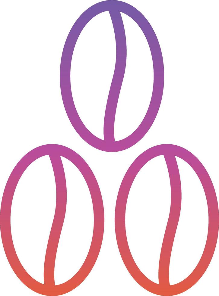 Bean Vector Icon Design