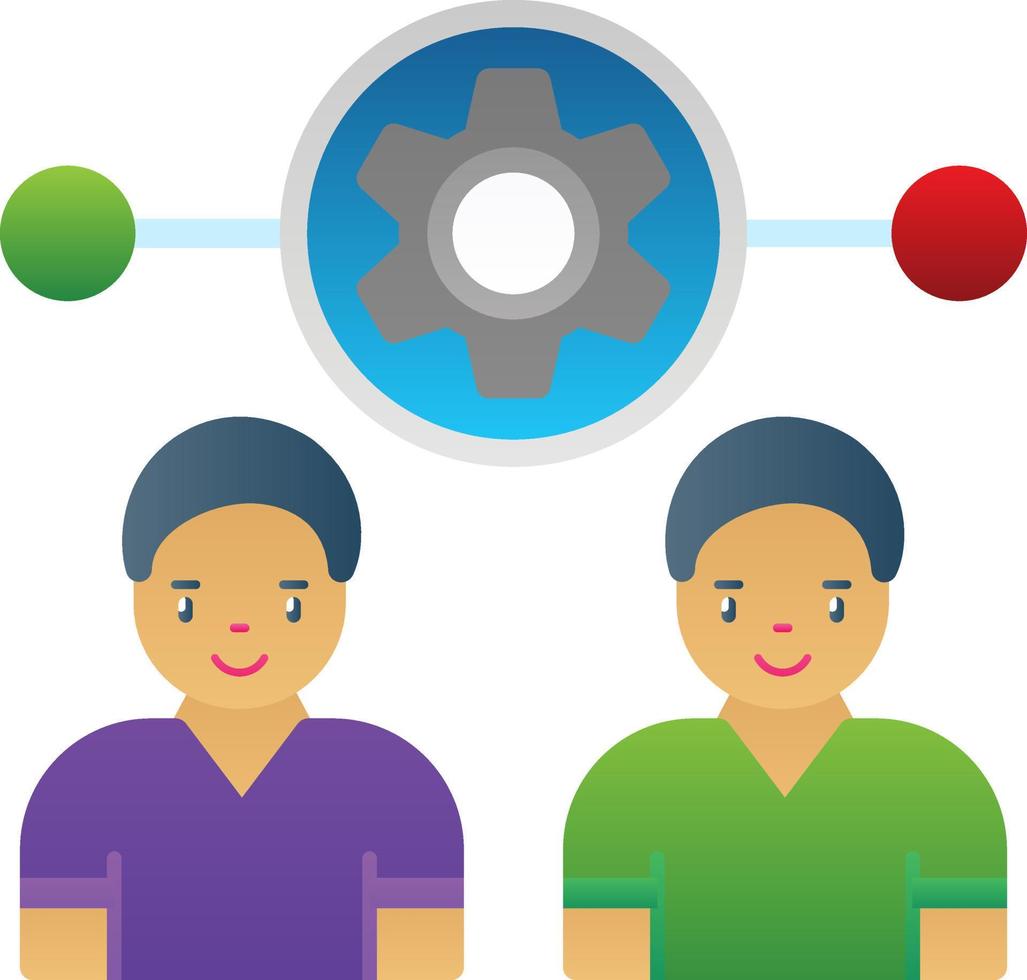 Hr Management Vector Icon Design