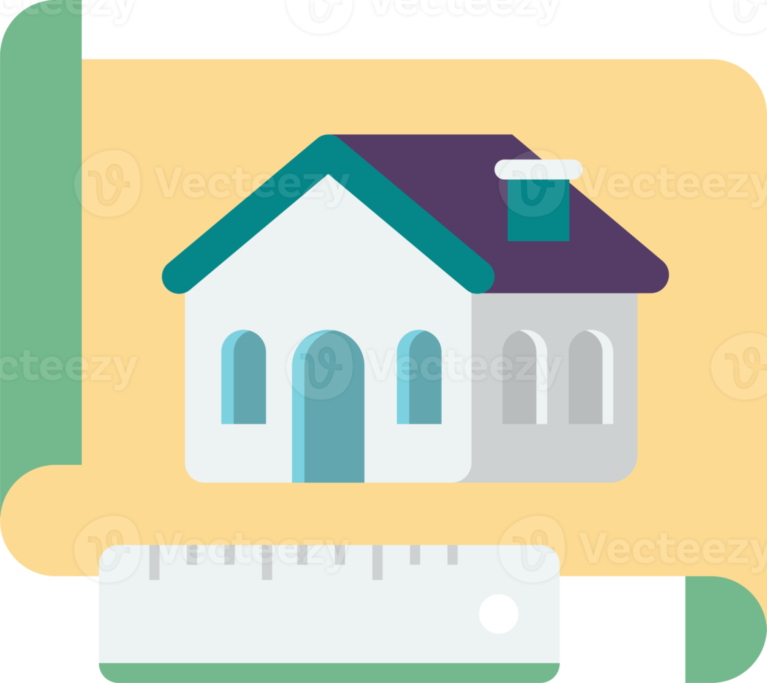 House Construction Plan Illustration In Minimal Style 16415271 PNG house-construction-plan-illustration-in-minimal-style-16415271-png