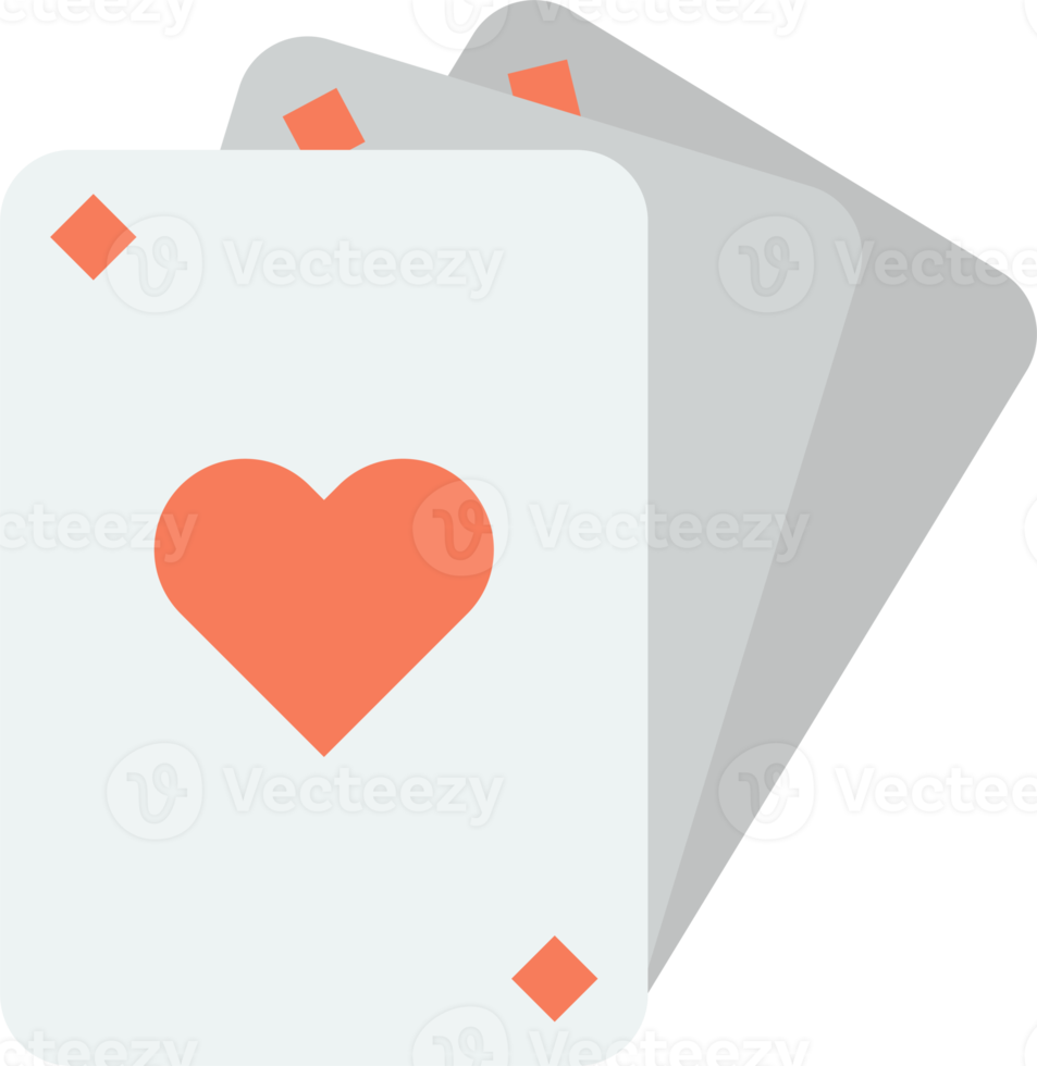 heart tarot card illustration in minimal style png