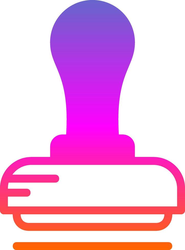 Stamp Vector Icon Design
