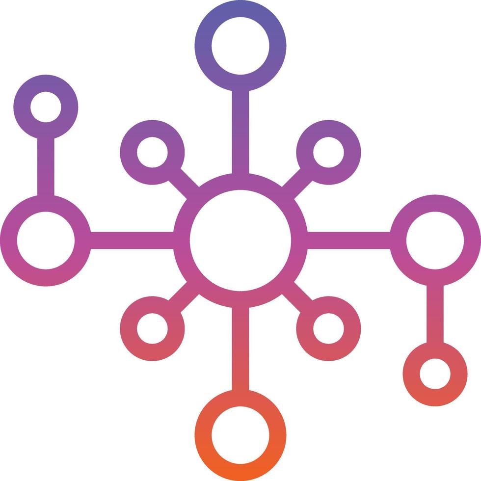 Network Vector Icon Design