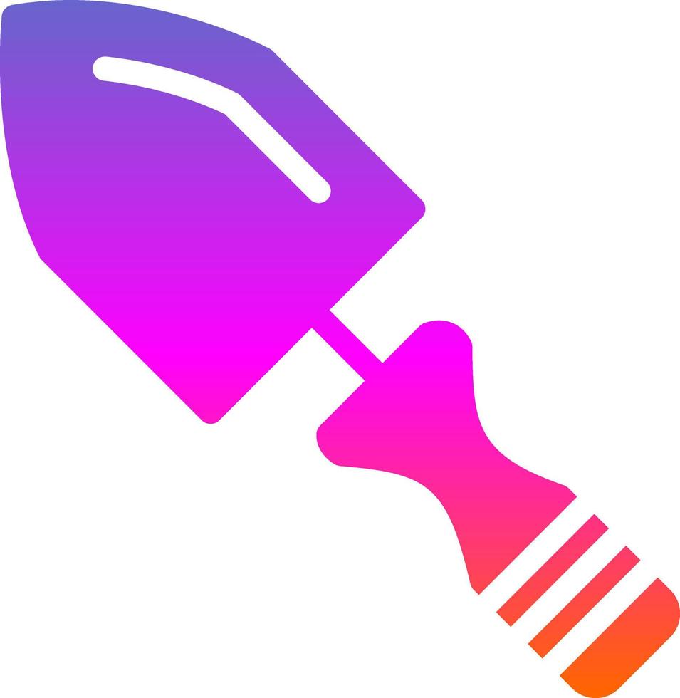 Trowel Vector Icon Design