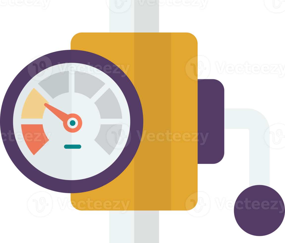 gauges for machines illustration in minimal style png