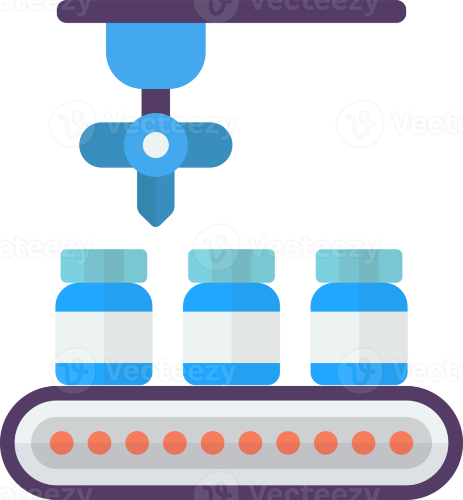 trasportatore macchinari illustrazione nel minimo stile png