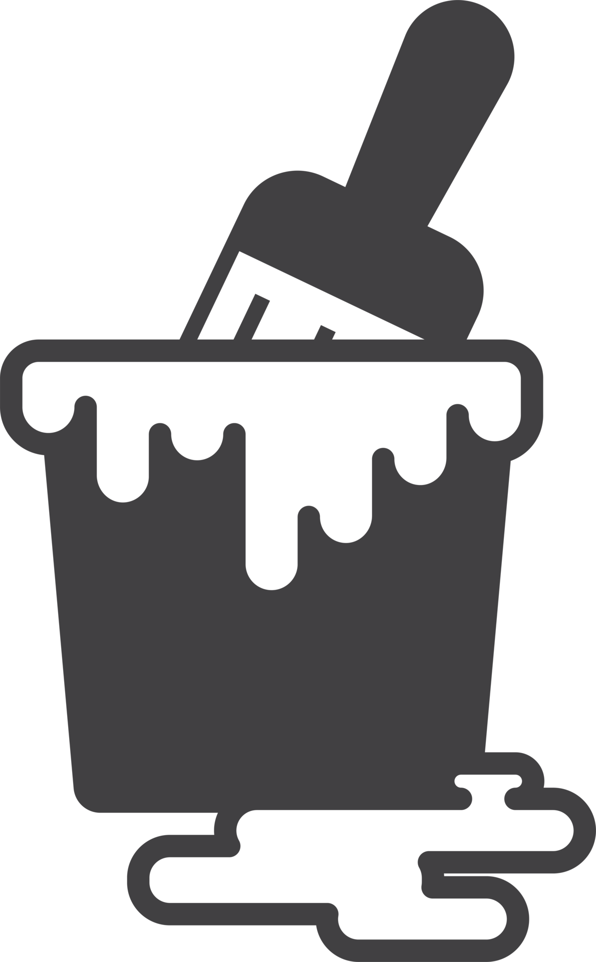 paint bucket and brush illustration in minimal style 16415783 PNG