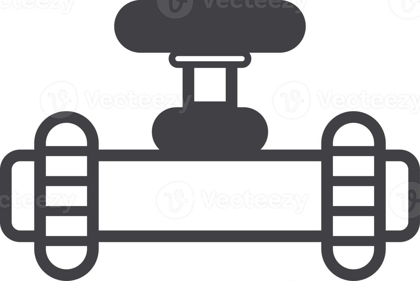 ventil för VVS illustration i minimal stil png