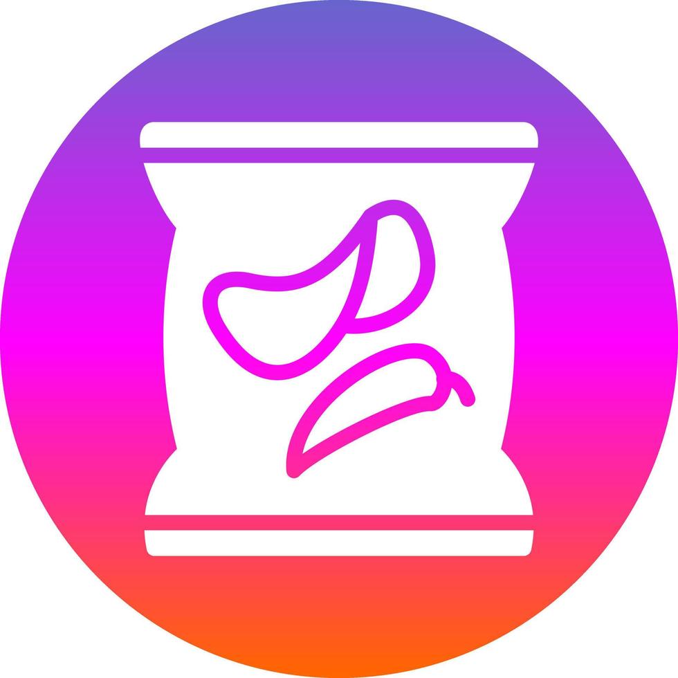 Chips pack Vector Icon Design