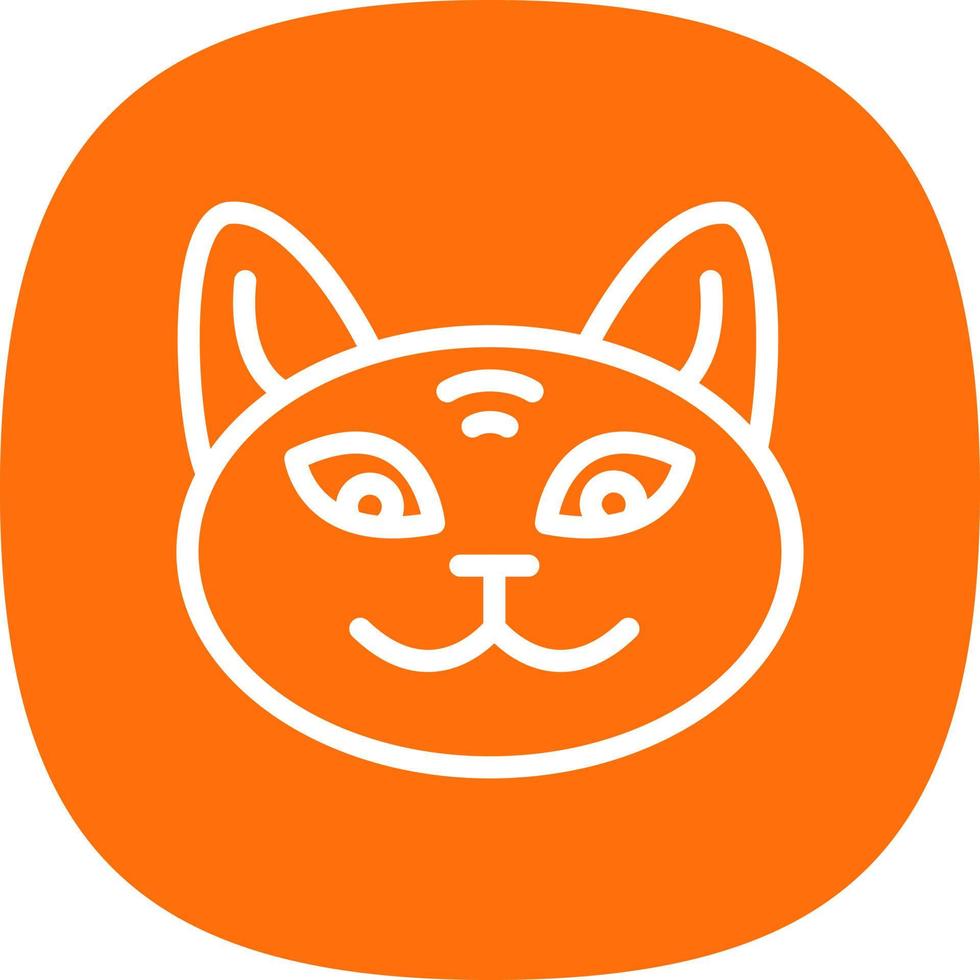 Cat Vector Icon Design