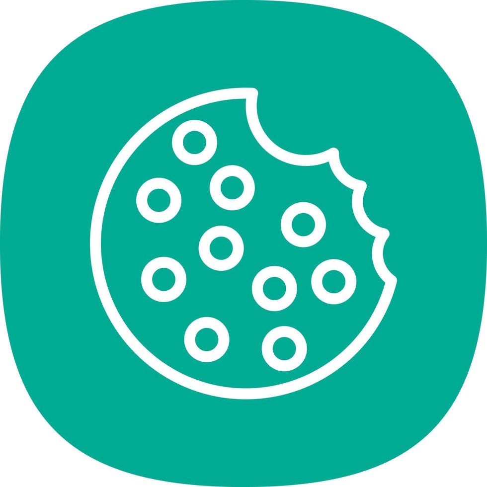 Cookie Vector Icon Design