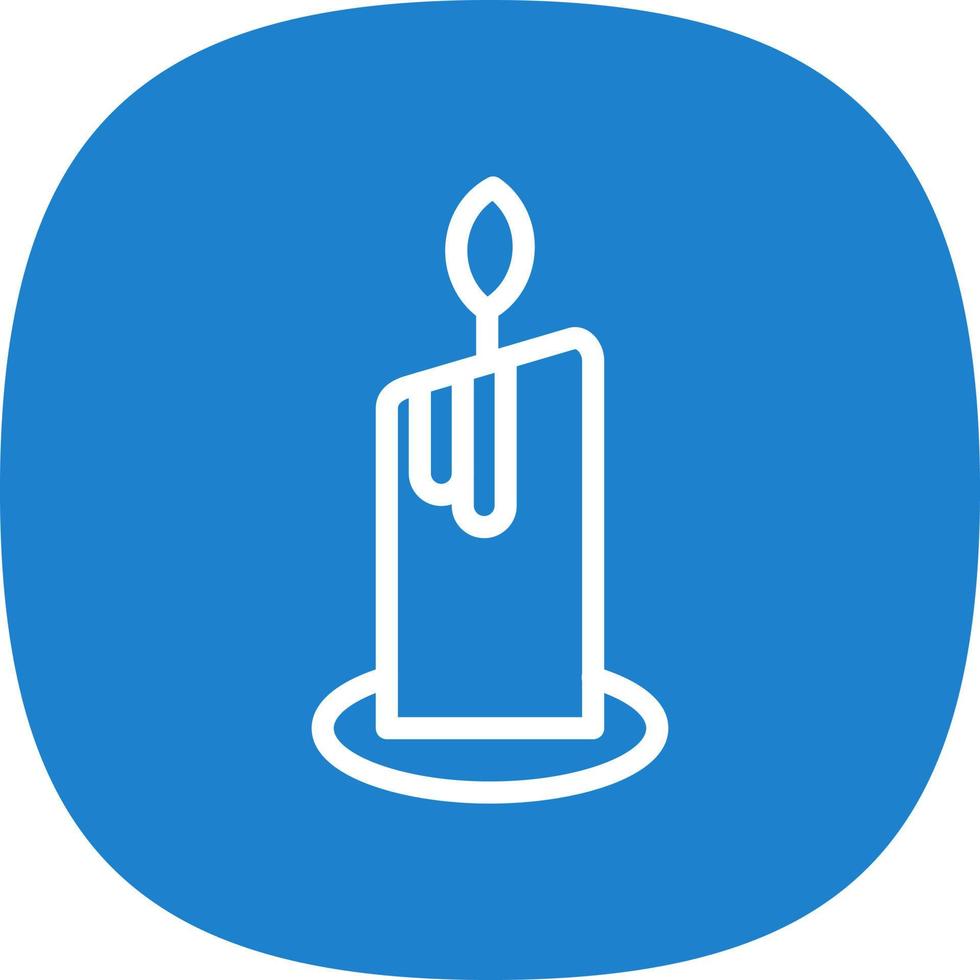 Candle Vector Icon Design