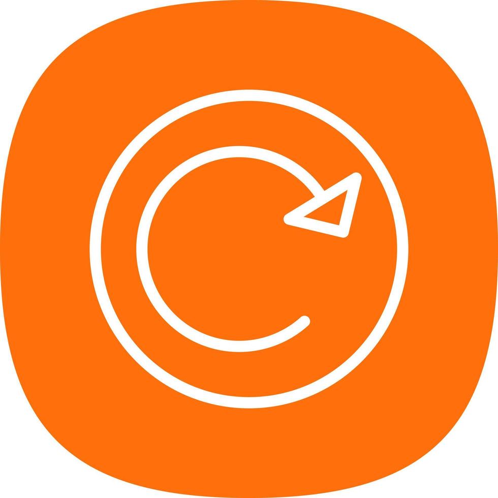 Reload Vector Icon Design