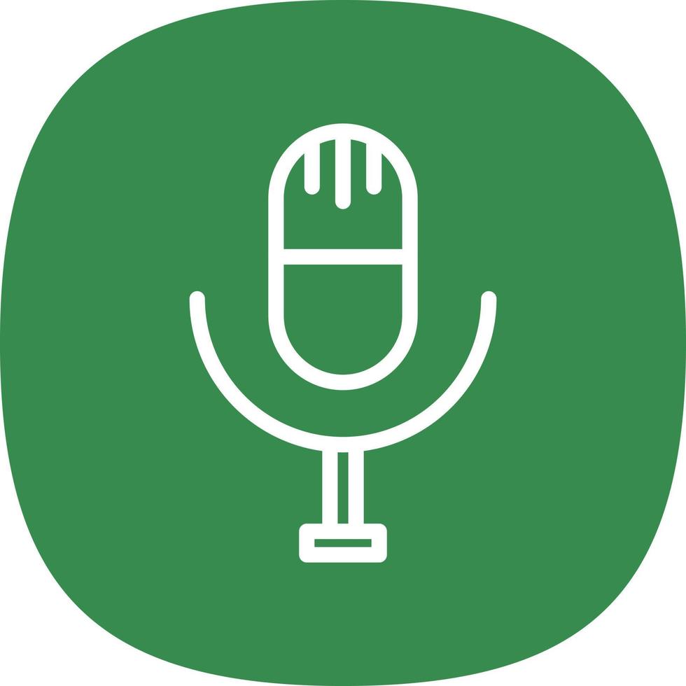 Microphone Vector Icon Design